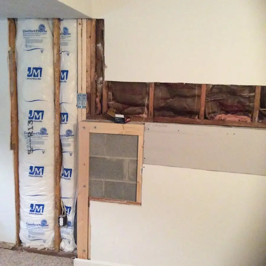 Wall insulation replacement during Odor Removal & Deodorization in Florida Ridge